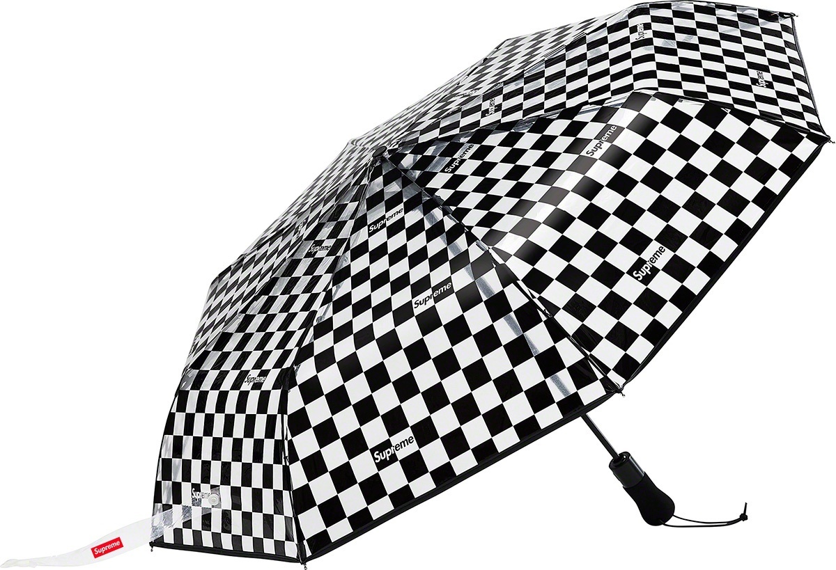 Supreme®/ShedRain® Transparent Checkerboard Umbrella
